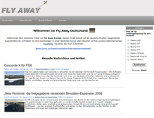 Tablet Screenshot of de.flyawaysimulation.com