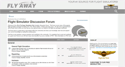 Desktop Screenshot of forum.flyawaysimulation.com