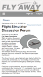 Mobile Screenshot of forum.flyawaysimulation.com