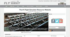 Desktop Screenshot of flyawaysimulation.com